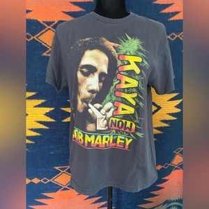 Y2K Bob Marley Kaya Now Tee Shirt! Size Medium from Zion.